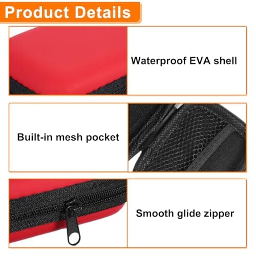 Yuannee Playing Card Storage Kit,4 PCS Expandable Flip Case for Uno Cards Board Games Durable Travel Card Holder with Adjustable Shoulder Strap Portable Multi-Function Organiser Box — view 5