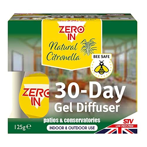 Zero In 30-Day Insect Repellent Gel Diffuser - 2 Pack - Natural Citronella Diffuser, Biting Insect & Mosquito Repellent, Bee Safe - Indoor and Outdoor Use, Travel Size — view 2