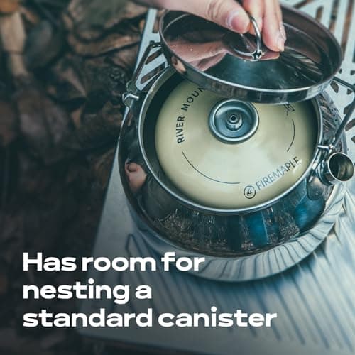Fire-Maple Antarcti 1.2L Portable Stainless Steel Camping Kettle — view 3