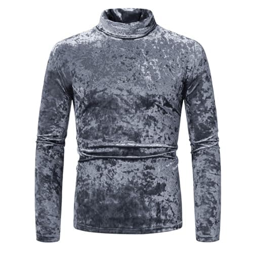 Men's Jacket Thermal Winter Coat Button Zip Pockets Men’S Pu Faux Leather Motorcycle Bomber With Hood Warm Fleece Fur Lined Top Down Coats For Spring Summer Travel (Silver,S)