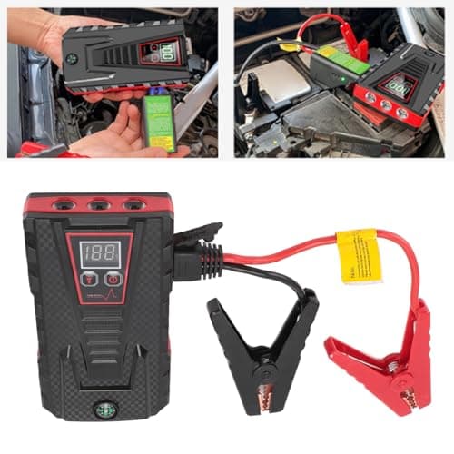1000A Lithium Jump Starter Pack, QDSP Car Battery Booster — view 6