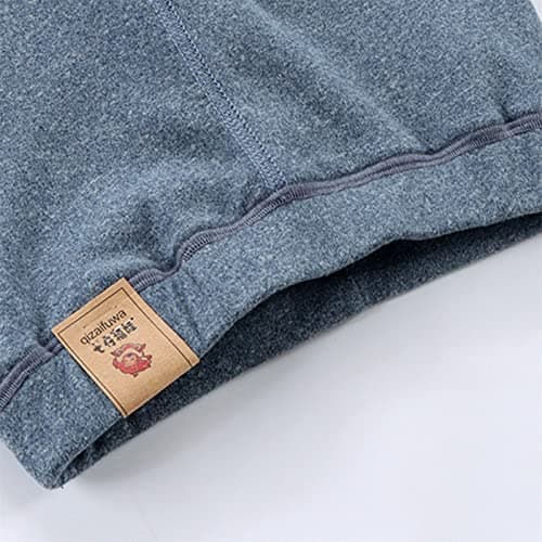 Boys Girls Basic Solid Thermal Underwear Base Layer Soft Fleece Lined Pants for Toddler Boys Girls Full Length Leggings Warm Fall Winter Clothes Loose Fit (Grey, 18-24 Months) — view 3