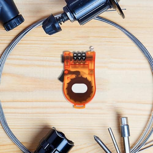 2pcs Portable Snowboard Security Cable Lock with Combination — view 6
