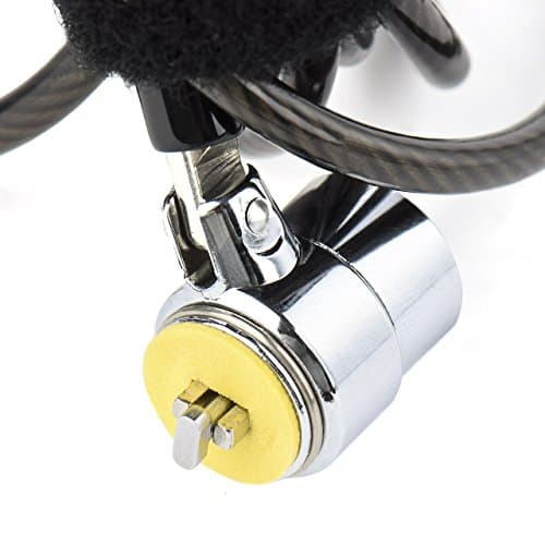 ZUKEY Laptop Combination Lock - Security Universal Anti-Theft Wire Retractable Lock, Portable Safety Lock with Locking Cable For Smartphone, Laptop, MacBook, iPad, Tablets, Desktops and Projector — view 4