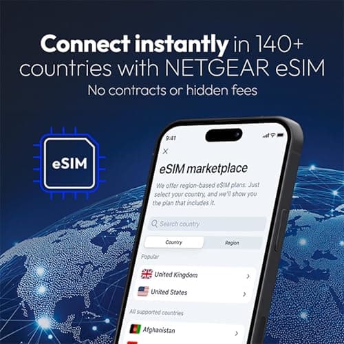 NETGEAR Nighthawk M7 5G eSIM Portable WiFi Router, WiFi 7, Up to 3.6 Gbps — view 4