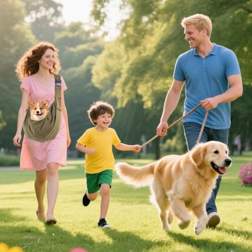 Puppy Carrier,Dog Carriers Slings for Small Dogs,Adjustable Shoulder Strap — view 6