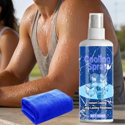 Cooling Body Spray 100ml Portable Long-Lasting Instant Cold — view 3