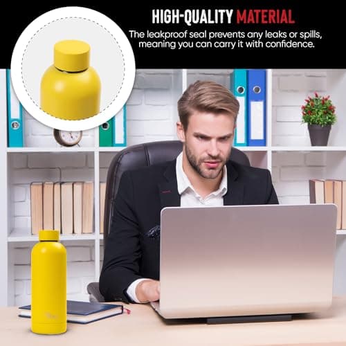 OTTO KONING Water Bottle 500ml Insulated Stainless Steel Flask — view 4