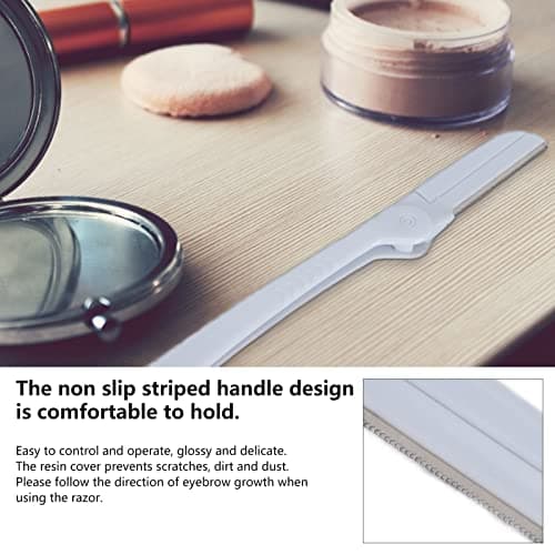 Eyebrow Shaving Knife Folding Stainless Steel Shaving Eyebrow Blade Single — view 3