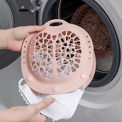 Silicone Bra Wash Bag 3D Lingerie Laundry Ball Delicate Underwear Protector Anti Mesh Reusable Silicone Garment Bag Travel Washing Pouch For Bras Safe Pink Purple Grey Blue(Blue) — view 6