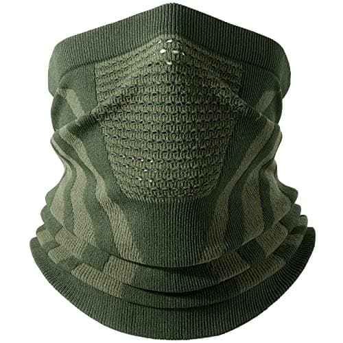 WTACTFUL Winter Neck Warmer Face Mask, Windproof Breathable Anti-Fog