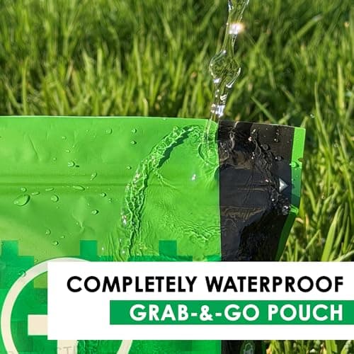 Deca+Med 30+ Piece Waterproof First Aid Kit with Recyclable and Resealable Pouch | Safety Essentials for Outdoors, Camping, or When Travelling | Includes Instant Cold Pack, Bandages, Plasters & More — view 5