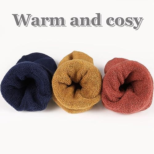 Fanshiontide 6 Pairs Women Thermal Socks, Winter Cozy Socks, UK Size 4-8 — view 6