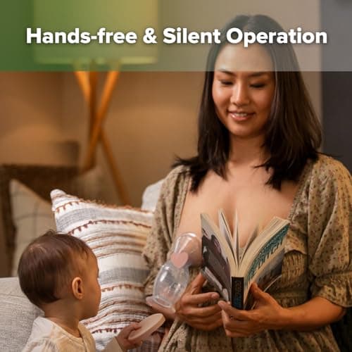 haakaa Manual Silicone Breast Pump with Suction Base and Silicone lid Set– Patented Design, Hands-Free Silent Operation, Natural Suction, Spill-Proof & Easy to Clean, 4oz/100ml, Blush — view 3