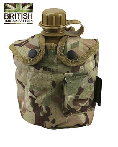 VORAGA Zip Zap Zooom Kombat Army Combat Military Water Bottle BTP US GI British Camo Waist Belt Pouch Clip — view 2