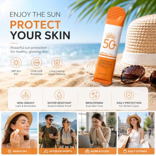24PCS Sunscreen SPF 50+, Mini Travel Size for Face & Body, 0.28oz Each — view 3