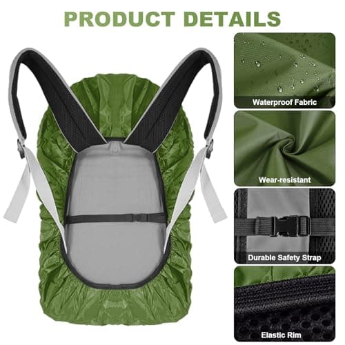 LAMA 1 Pack Waterproof Backpack Rain Cover for Size XXL 75L–85L Rucksack — view 3