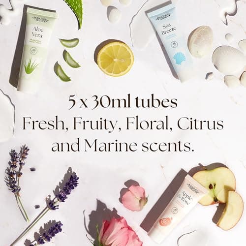 Nurture by Nature Vegan Hand Cream Gift Set - 5 x 30ml, Shea Butter — view 3