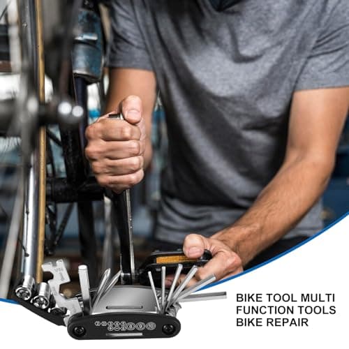 16-in-1 Bike Repair Set, Multi Functional Gear, Multitool Kit, Folding Pocket Function for Mountainbike E Bike Tool Set — view 5
