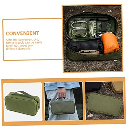 HOMOCONO Travel Hygiene Kit Tool Storage Pouch, 600d Oxford Cloth Pvc Nylon, Well-made Camping Tool Storage Bag for Outdoor Use, Easy Access, Safe and Practical — view 4