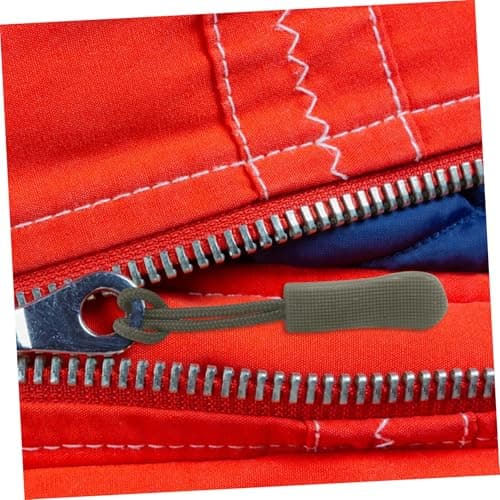 LALAFINA 20pcs Small Zipper Pull Replacement Kit Removable Slip Pulls Head for Backpacks Jackets Luggage Zipper Rope Sewing Repair Accessories — view 5