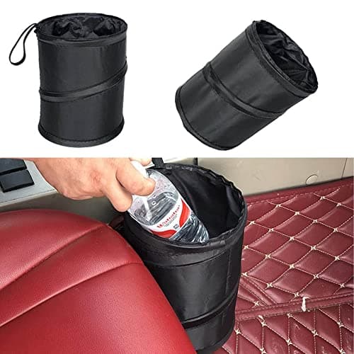 plastific Collapsible Car Trash Bin Leakproof Foldable Vehicle Storage Bin — view 6