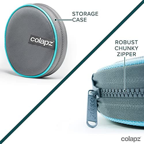 Colapz Collapsible Dog Bowls with Travel Case 2 Pack — view 3