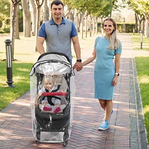 Universal Rain Cover for Pushchair, Waterproof Stroller Rain Cover — view 2