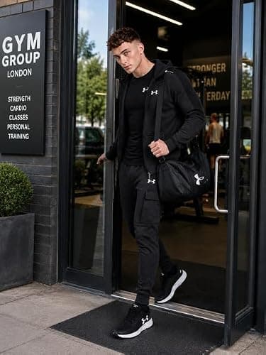 Under Armour Men's 3-Piece Tracksuit & T-Shirt Bundle Set — view 3