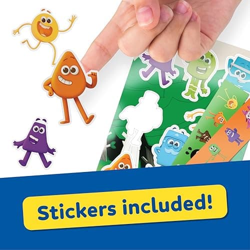 Colourblocks Sticker Activity Set, 40+ Pieces with Felt Tips, ages 3+ — view 5