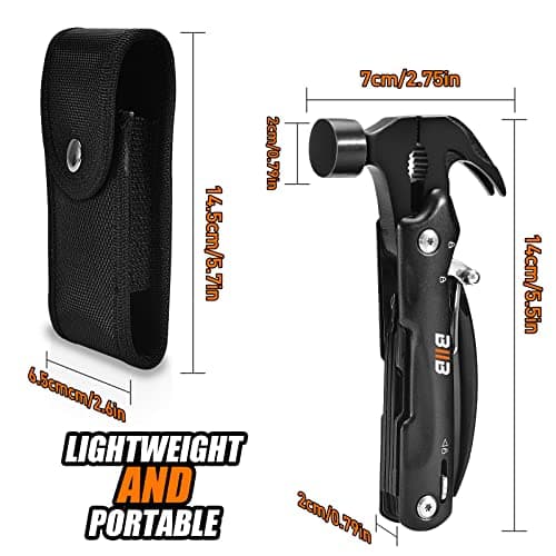 BIIB Gifts for Men 12-in-1 Multi-Tool Pliers, Camping & Survival Gear — view 2