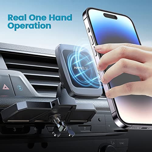 APPS2Car Universal Car Phone Holder - CD Slot Mount, Compatible with iPhone 11/11 Pro/Xs MAX/XR/XS/X, Galaxy S10/S10+/S9 and More — view 6