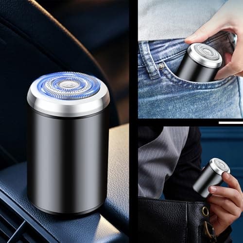 Electric Shavers for Men Face Low Noise Trimmer Rechargeable Small — view 4