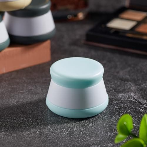 INSFIT 4 Pack Silicone Travel Containers - CAA Compliant 20ml Leakproof Toiletries Jars, BPA-Free Cream Containers with Lids & Labels, UK Travel Essentials (Includes Mini Spatulas) — view 6