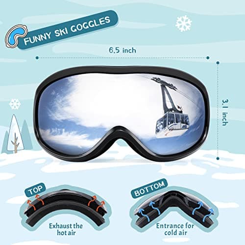 Supertrip Kids Ski Goggles for Boys Grils Youth Age 5-15 — view 3