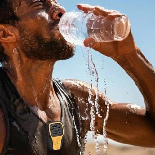 Plyisty Wearable Bluetooth Speaker, Magnetic Clip On Small Wireless Water Proof Portable Speakers, Built in Mic, Up to 12 Hours Battery Life — view 5