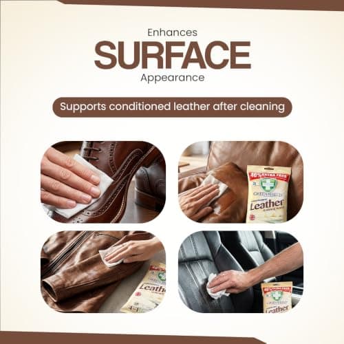 ZOPPER Leather Surface Cleaning Wipes, Pack of 3, 70 Wipes — view 4