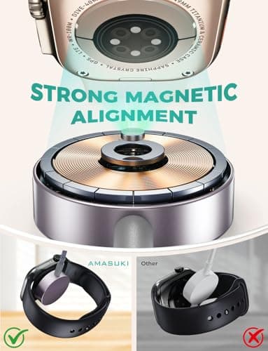 Upgraded Travel Essentials 3 in 2 Apple Watch Charger for iPhone Charger Multi Charger Cable Compatible with iWatch Serie 11-2/Ultra/SE, iPhone 17-11, Galaxy Android-4FT for Travel Camping Cruise — view 6