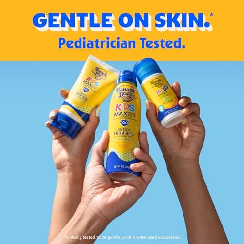 Banana Boat Sunscreen Kids Sport, Tear-Free Broad Spectrum Sunscreen Spray - SPF 50-6 Ounce Twin Pack — view 4