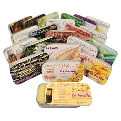 Solid Perfume Balms. Handmade. 14 gr. Only natural ingredients. Long lasting perfume. (Lavender) — view 2