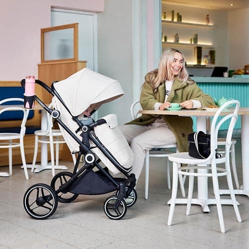 Ickle Bubba Atom 3 in 1 Travel System pram with Astral Car Seat (Graphite) — view 6