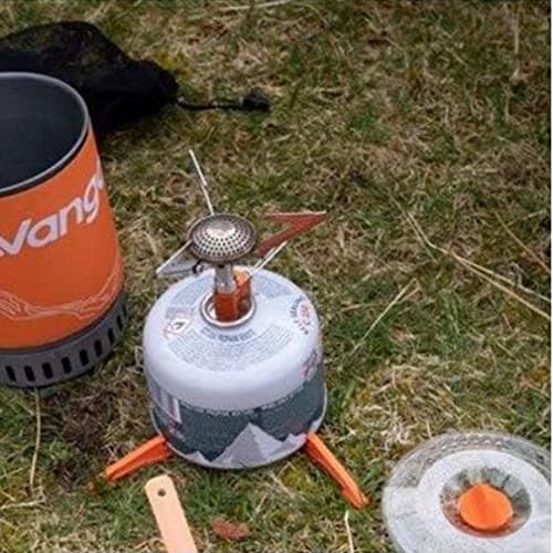 Vango Atom Compact Camping Gas Stove 3000W Mini Pocket Backpacking Cooking Folding Burner for Outdoor Trekking Hiking Mountaineering — view 6