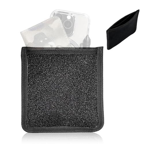 ProSSS Tactical Hook & Loop Admin Pouch Organizer, 15.5x15.5cm Neoprene Divider Sleeve with Dual Compartments, Soft Inner Layer for Phone & Notebook, Velcro Panel Accessory for Backpack or Chest Rig