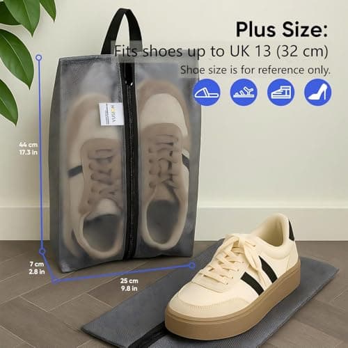 VUSIGN Large Shoe Bag for Travel, 1 Pack — view 5