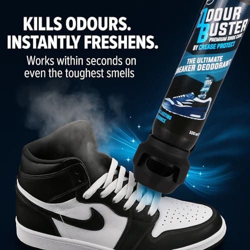 Odour Buster Shoe Deodoriser Spray - Eliminates Trainer & Shoe Odours - Perfect for Football Boots & Smelly Shoes - Anti Odour Freshener (Odour Buster Balls + Odour Buster Spray) — view 2