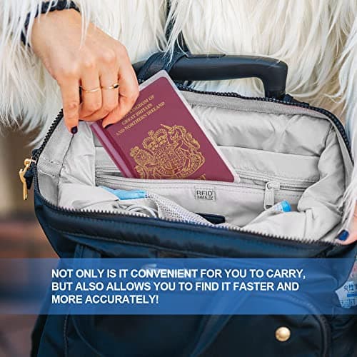 flintronic Passport Covers 5 Pcs, Clear Transparent Passport Protector Covers, International Vaccination Certificate Protective Cover Fits Standard Size — view 6