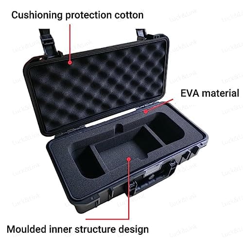 Hard Handheld Case for ASUS ROG ALLY X/ROG ALLY can Hold Console, Power Adapter, Charging Cable, Protective Travel Case Waterproof Shockproof Hard Shell Storage Bag for ROG Ally Accessories — view 2
