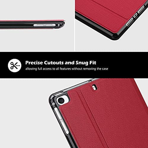 ProCase Folio Case for iPad Mini 5th Generation 2019 & Mini 4 3 2 1 -Red — view 6