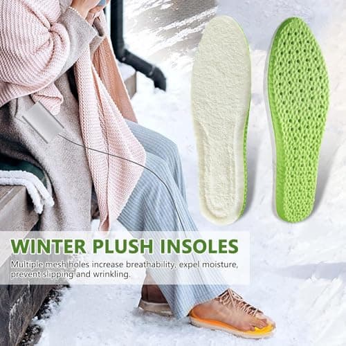 Thick Foam Insoles Comfortable Soft Elastic Extra Thick Shoe Inserts — view 3