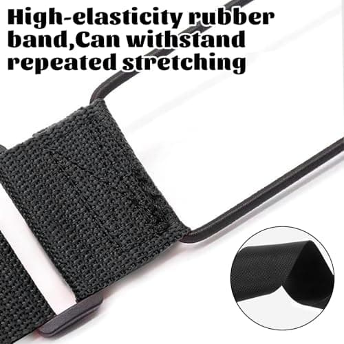 AFIODA 2 Pcs Elastic Fastening Belt for Luggage — view 4